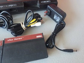 Sega Master System - Bundle W/ Games Controller And Cords Tested Works Rare
