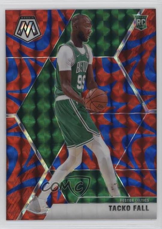 2019-20 Panini Mosaic Rookies Reactive Blue Prizm Tacko Fall #244 0cv