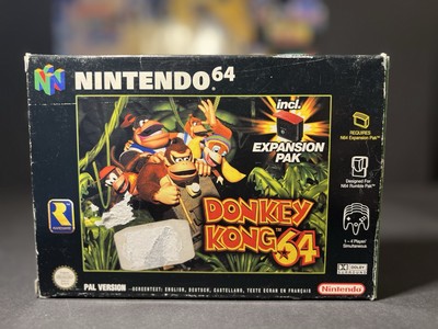 NINTENDO 64 || DONKEY KONG 64 IN OVP + SPIELEANLEITUNG || | N64 ||