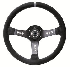 Sparco L777 Suede Black Steering Wheel Automotive Use