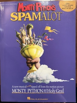 Monty Python's Spamalot Piano Vocal Selections Hal Leonard 2005 Tony Broadway