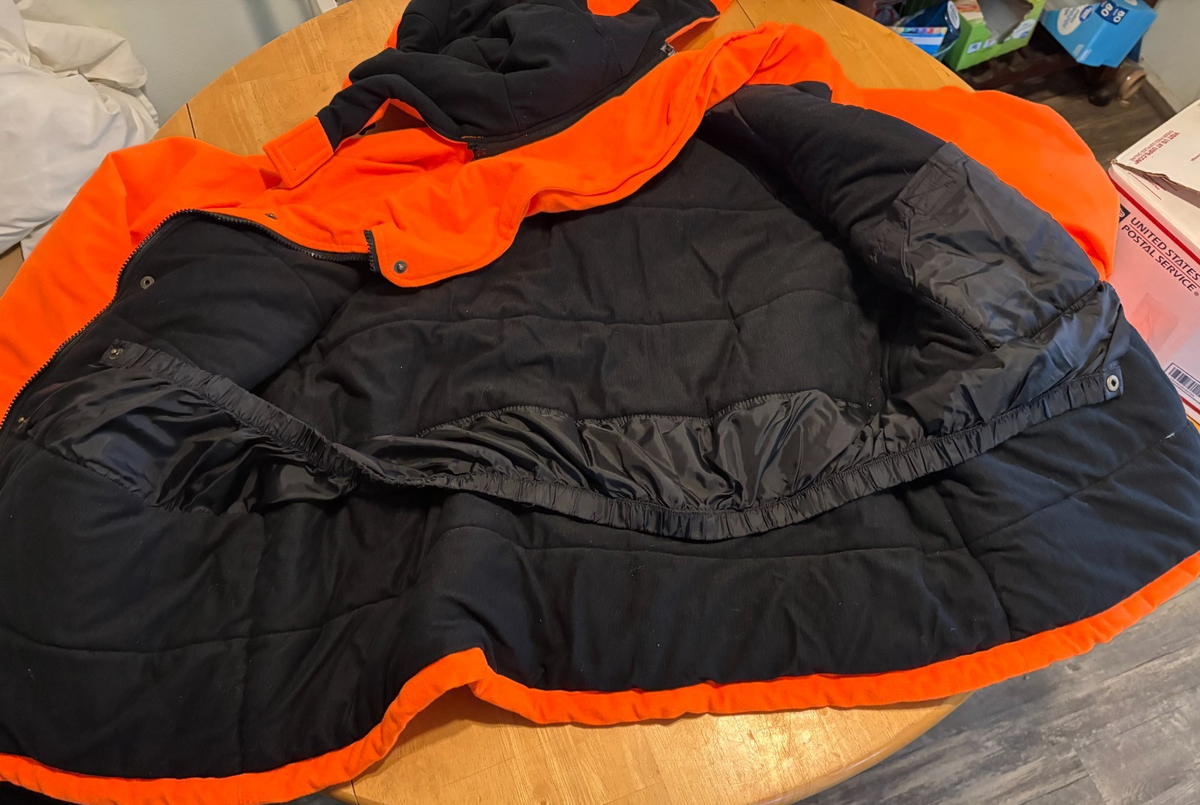 Veste de chasse charles tabac orange homme Club Interchasse