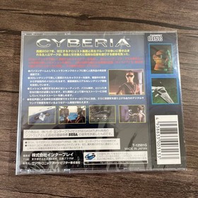 Cyberia W/Manual Obi Sega Saturn SS Retro Unused Game Very Good NTSC-J Japan JP