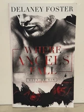 Where Angels Fall Delaney Foster Rare Oop Brand New