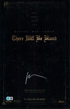 Paul Thomas Anderson Signed There Will Be Blood 11x17 Photo Poster BAS COA