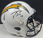 PHILIP RIVERS SIGNED AUTO FULL SIZE SAN DIEGO CHARGERS HELMET BECKETT/BAS WITNES