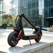 750W Electric Scooter for Adults 30MPH 31 Miles 10" Off-Road Foldable E-Scooter