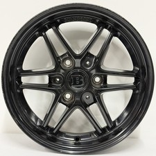 W451 Smart Fortwo Brabus Black Wheel Rim Factory Front 4.5x15 Et23.5 Oem