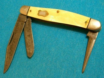 ANTIQUE WESTERN STATES WESTACO USA knife PUNCH STOCKMAN VINTAGE KNIVES SURVIVAL