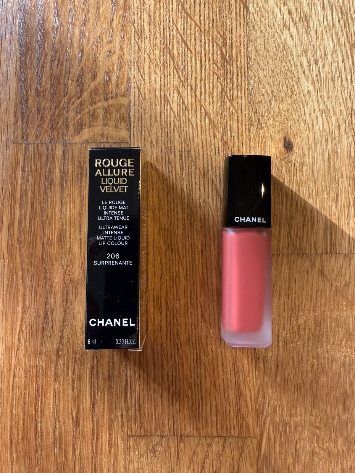 Rouge Allure Liquid Velvet 206 Chanel : rouge à lèvres mat hydratant et longue tenue