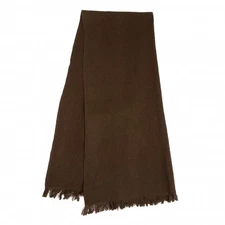 Plantation Wool Cotton Fringe Stole(K-130916)
