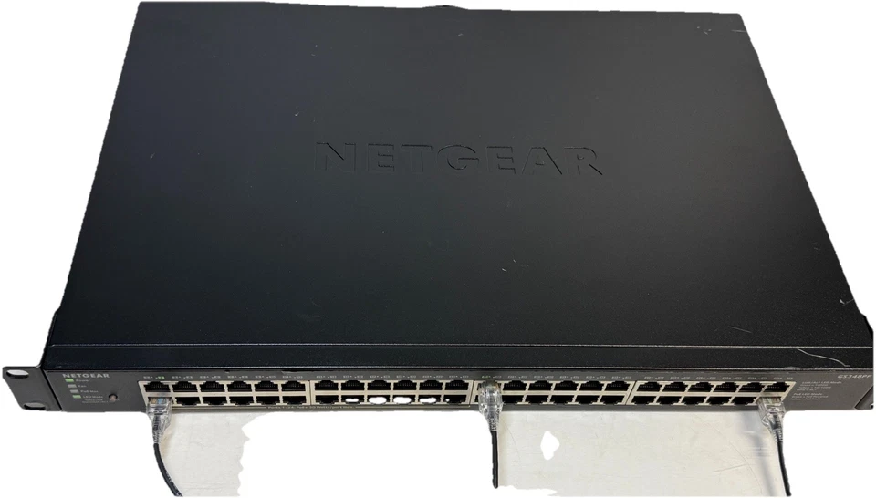 NETGEAR GS348PP 48 Port Rack Mountable Ethernet Switch - GS348PP-100NAS - Image 4 of 4
