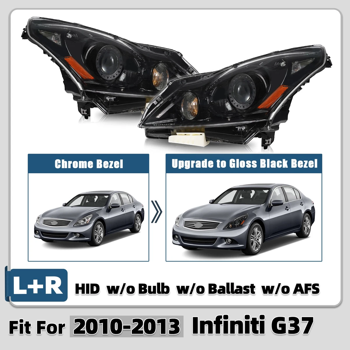 Headlights for 2011 INFINITI G37 for sale | eBay