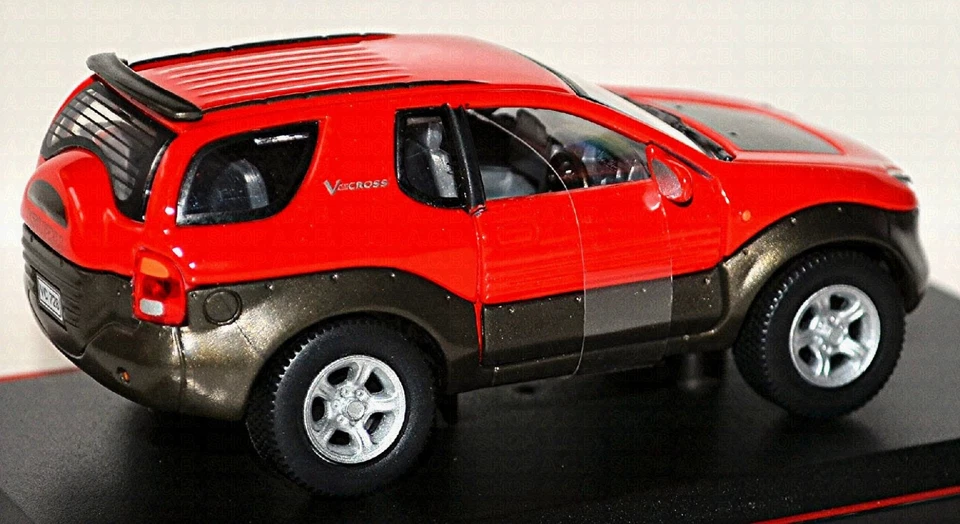 Isuzu VehiCROSS SUV V-Cross 1997-2001 Rosso Red 1:43 Schuco 39005 - Immagine 4 di 4