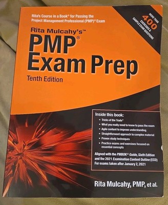 Rita Mulcahy s PMP Exam Prep 10th Edition  RMC Publications New