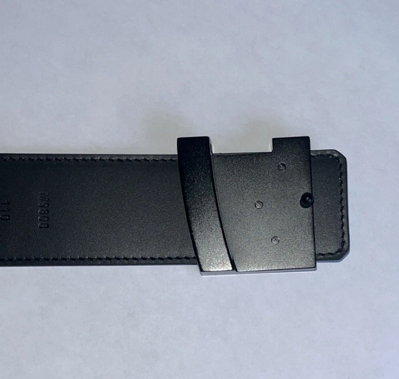 Auténtico Cinturón Louis Vuitton Damier Grafito LV Iniciales Hebilla Talla 110/44 Foto 2 de 4