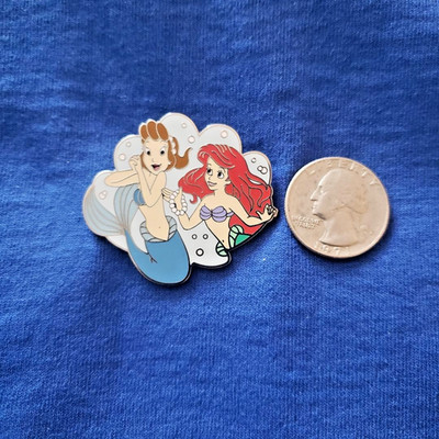 Ariel & Aquata Ariel's Sister Family Friends Mystery Little Mermaid DISNEY PIN