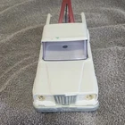 Tonka Tow Truck Diecast Metal White Red Vintage Toy with Red Boom