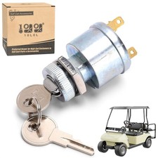 Golf Cart Ignition Switch 2 Terminal for EZGO Gas/Electric 1981-Present 17421G1
