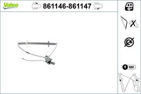 Valeo 861147 Fensterheber Vorne Rechts FüR Toyota
