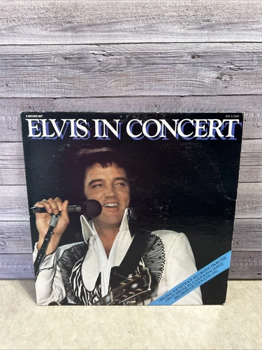 Elvis in Concert rare double LP Used