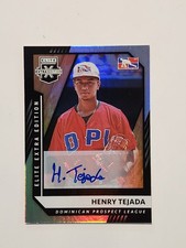 HENRY TEJADA 2021 Panini Elite Extra Edition - #191 Signatures (AU, RC)