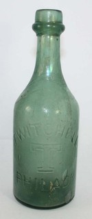 OLDER TOP HAT TWITCHELL MINERAL WATER IRON PONTIL PHILADELPHIA