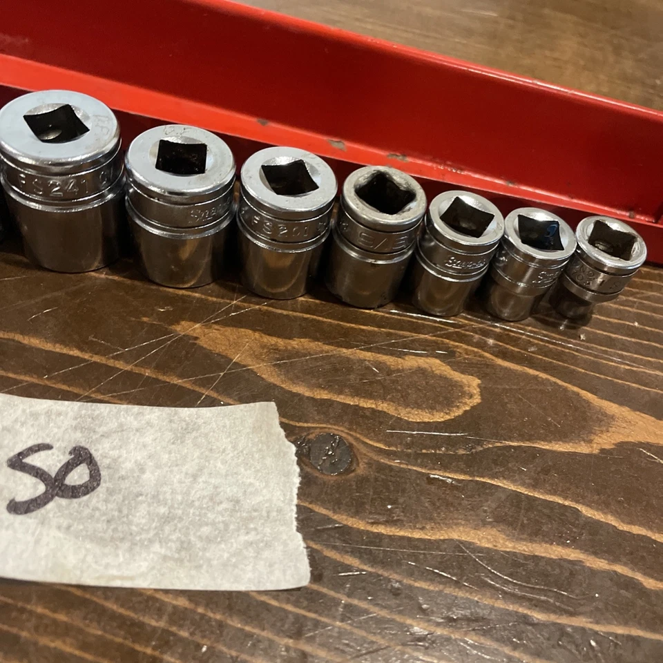 Snap On 3/8s Socket, Ratchet, Extension Lot - Image 4 of 4