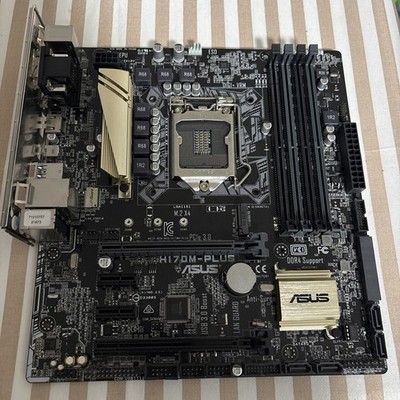 ASUS H170M-PLUS Intel H170 Mainboard Micro ATX Sockel 1151   #41917