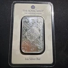 2025 The Royal Mint - Gothic Crown 1oz Silver Bullion Minted Bar