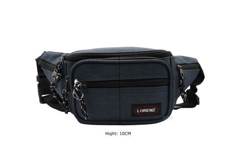 New Bum Bag Canvas Money Fanny Travel Waist GYM Sport Hiking Running Pouch - Picture 5 of 9