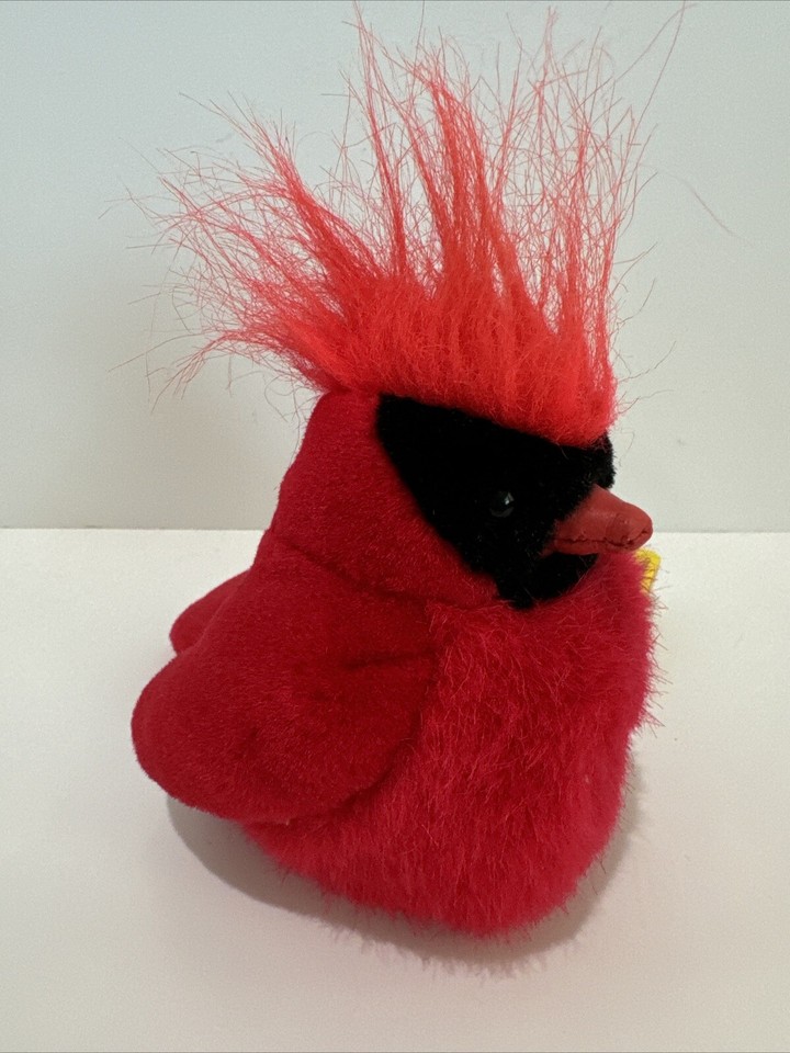 Vintage 2001 K&M International Audubon Northern Cardinal Red Bird 5