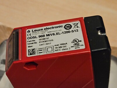 LEUZE 50106737 ODSL 96B M/V6.XL-1200-S12 ODSL96BMV6XL1200S12