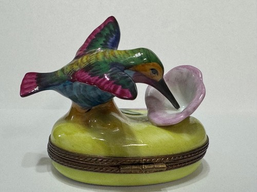 Limoges Kolibri Schmuckschatulle - Bild 6 von 14