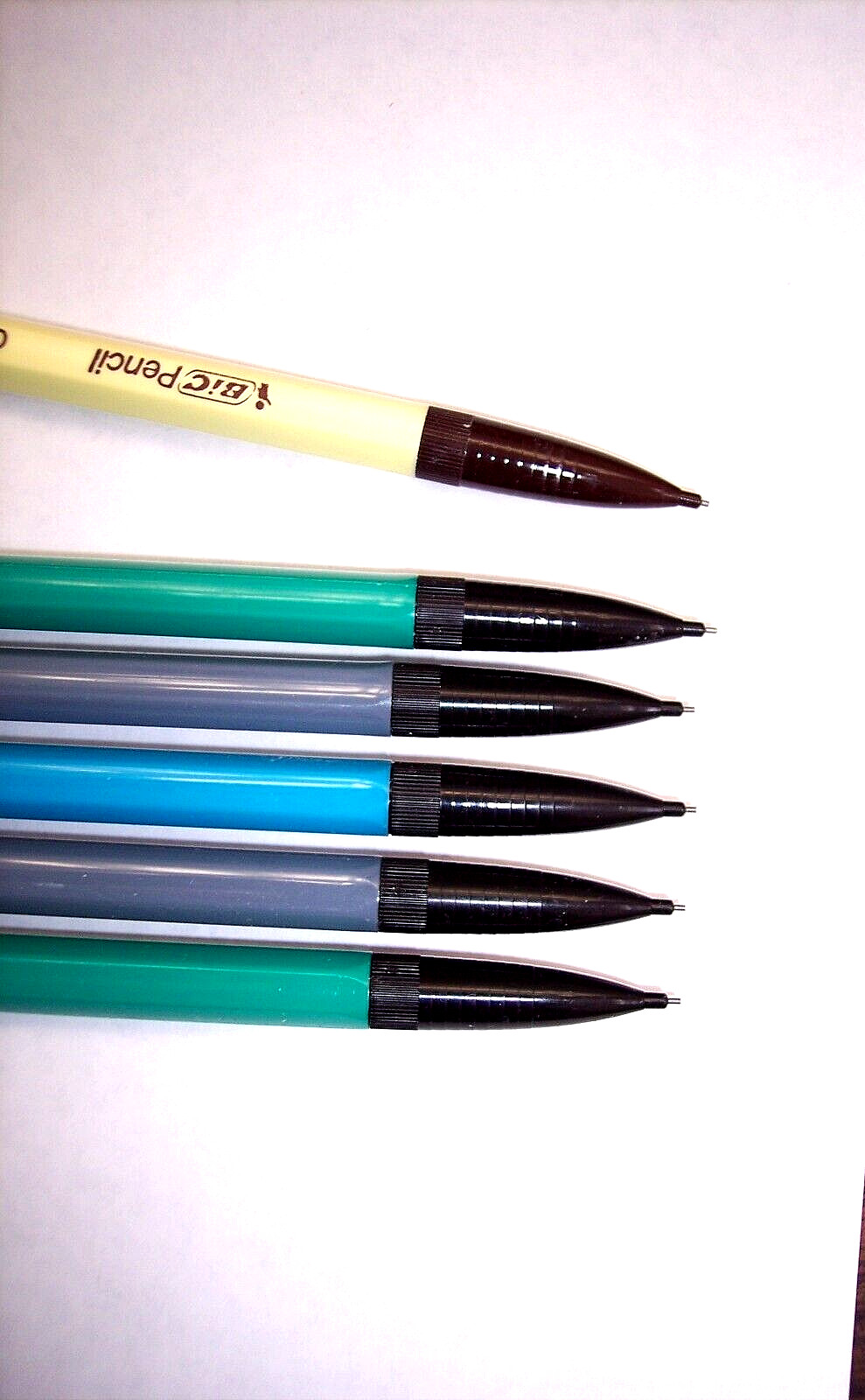 BIC 0.7mm Mechanical Pencils, 5 + 1 - No Pocket Clips!