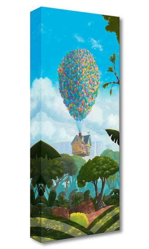 Up Pixar Disney Fine Art Michael Provenza Ltd Ed TOC Canvas Print Ellie's Dream