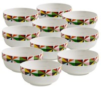 10Er Set Maxwell & Williams Abstraction Schale Diamond 15 Cm, Geschenkbox, Po...