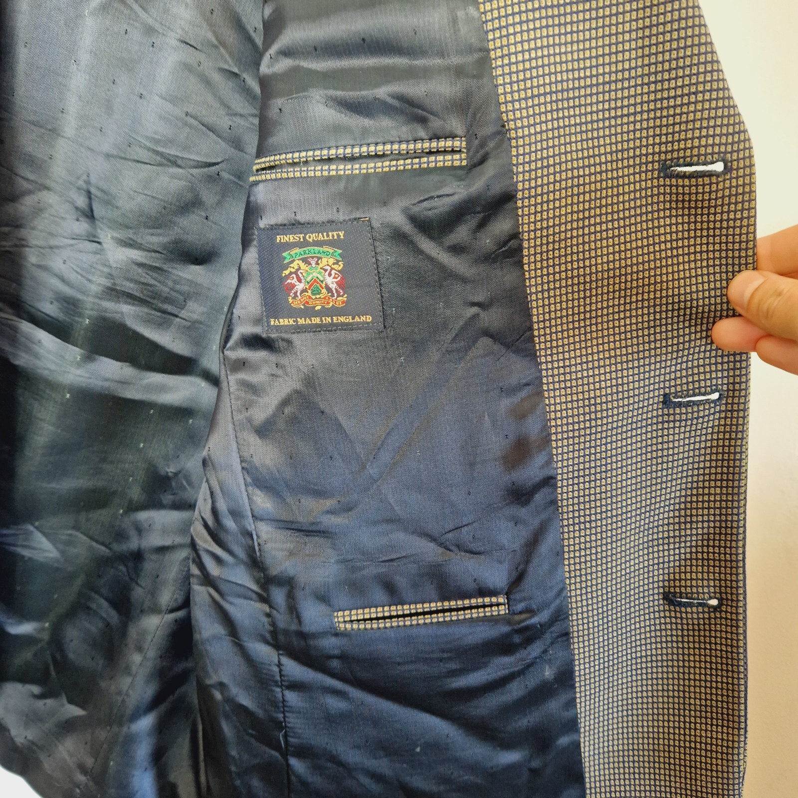 Debenham & Freebody Vintage Suit Jacket Mens 42R Wool Blazer Made in