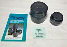 Focal MC 2X Converter Lens 20--6-77