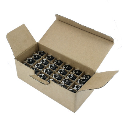 24 Stück CAT6A Keystone Modul 10GbE GHMT RJ45 Netzwerk LAN Adapter geschirmt