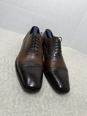 To Boot New York Men\'s Size 9 Adam Derrick Black Leather Wingtip Oxfords ITALY s-l400.jpg main image 4