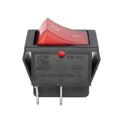 1PCS ZGCY XW604 4pin 2position 20A 250VAC Boat Switch High Power With Red Lamp eBay