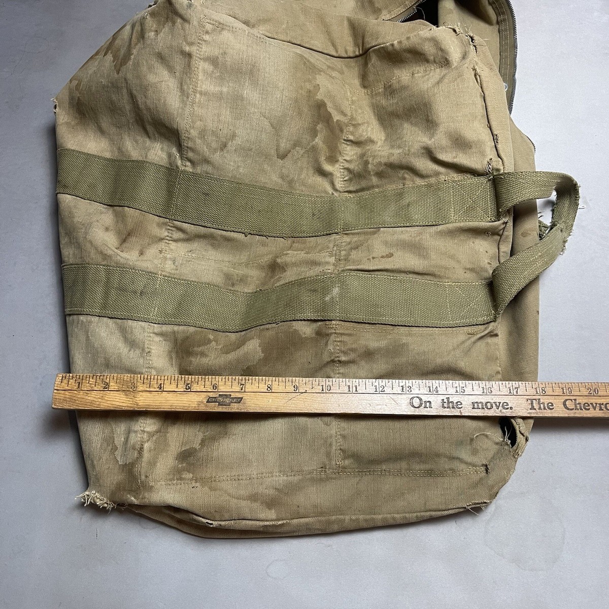 Vintage WWII Aviators Kit Bag AN 6505 US Air Force USAF Rare