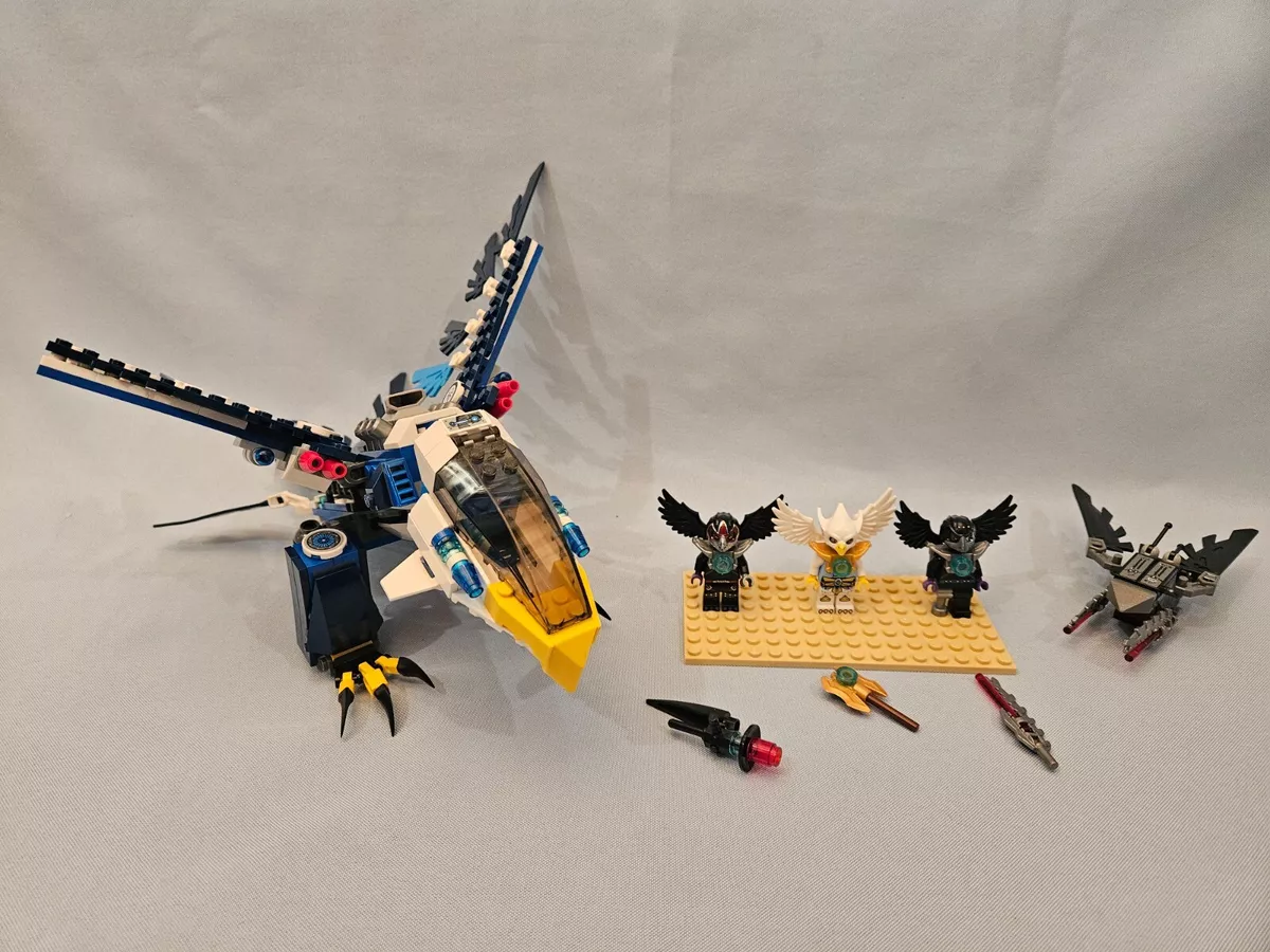 LEGO Chima 70003 Eris Eagle Interceptor All Parts Figs No Instruct or Box