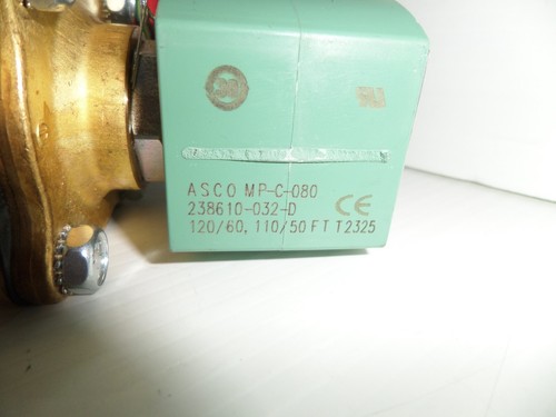 ⭐NEW⭐ ASCO 8222G095 2-Way  3/4" STEAM SOLENOID VALVE  120Vac 120V - Picture 5 of 13