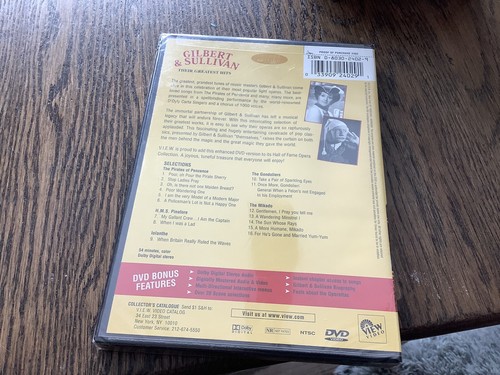 Gilbert & Sullivan: Their Greatest Hits Brand New DVD Loose Disc Free USA Ship - Picture 2 of 2