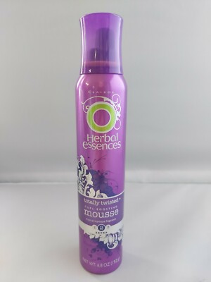Herbal Essences Clairol Totally Twisted Curl Boosting Mousse Extra Hold 6.8 OZ