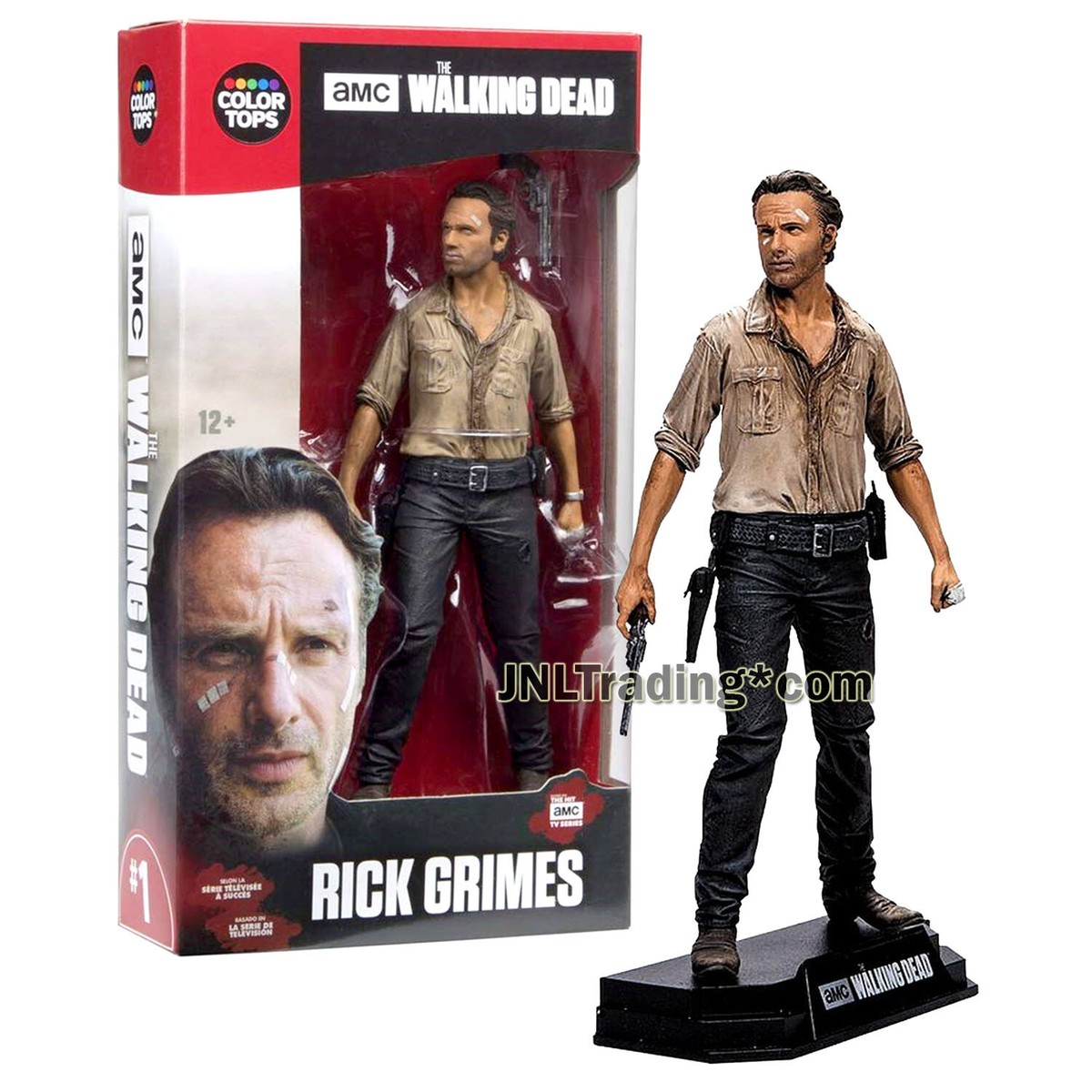 Year 2016 AMC TV Walking Dead 7 Inch Tall Figure - RICK GRIMES