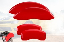 2017-2019 Jaguar XE 2.0d Front + Rear Red MGP Brake Disc Caliper Covers 4pc set