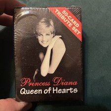PRINCESS DIANA QUEEN OF HEARTS 50-CARD TRIBUTE SET 1997 MADE IN USA SEALED